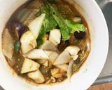 根菜茄子白菜簡単ビビンバ風味温野菜サラダ作り方15写真