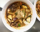 根菜茄子白菜簡単ビビンバ風味温野菜サラダ作り方19写真