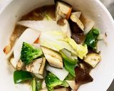 肉無豆腐簡単コク旨味噌パスタ味野菜炒め作り方14写真