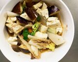 肉無豆腐簡単コク旨味噌パスタ味野菜炒め作り方15写真