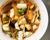 肉無豆腐簡単きな粉麻婆炒飯味野菜炒め作り方15写真