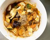 肉無豆腐簡単きな粉麻婆炒飯味野菜炒め作り方18写真