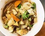 肉無豆腐簡単コク旨味噌パスタ味野菜炒め作り方17写真