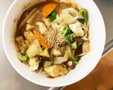 肉無豆腐簡単コク旨味噌パスタ味野菜炒め作り方18写真