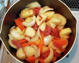 コンビーフとじゃがいものトマト煮作り方3写真