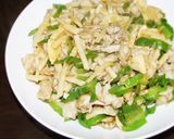 豚挽き肉と白菜ピーマンの青椒肉絲風炒め作り方13写真