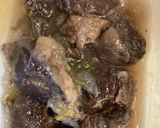 豚骨ラーメンのトッピング、牛肉入り作り方5写真