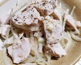 ゆで鶏と玉ねぎのマリネ作り方5写真