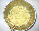 春キャベツのチーズお好み焼き♪簡単作り方4写真