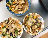コク旨きな粉中濃味豚こま大根青椒肉絲風作り方15写真