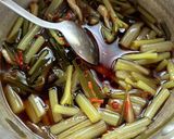 ツワブキ,ふき佃煮(アク抜きから煮迄)作り方11写真