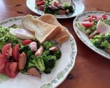 6分で🥦ブロッコリーとウインナーの蒸炒め作り方6写真