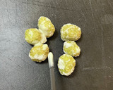 ケーキのデコにも　でん六豆で作るもみの木作り方7写真
