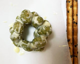 ケーキのデコにも　でん六豆で作るもみの木作り方10写真
