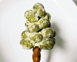ケーキのデコにも でん六豆で作るもみの木作り方15写真