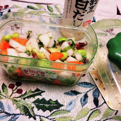 ヤマキ白だし！野菜の浅漬けにも by minmo2✳️2 【クックパッド