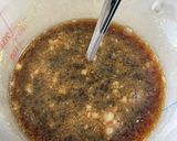 春菊と豚ひき肉の簡単チャプチェ作り方2写真