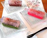桜舞う花筏ゼリーと３色の餡☀春の2層羊羹作り方8写真