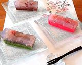 桜舞う花筏ゼリーと３色の餡☀春の2層羊羹作り方8写真