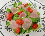 ルッコラと生ハムのサラダ作り方4写真