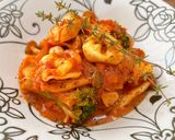 簡単トマトクリームソース♪パスタに作り方9写真