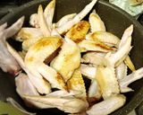 鶏手羽先のニンニクめんつゆ煮作り方2写真
