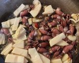 ホタルイカとたけのこのペペロンチーノ作り方2写真