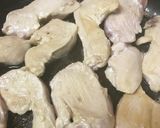 レトルト活用●チキンカレープレート作り方1写真