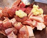 食べやすい一口焼豚！野菜も一緒にね♪作り方2写真