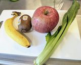 小松菜入りオートミールスムージー作り方1写真