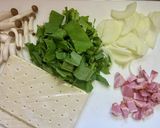 のらぼう菜とベーコンのキッシュ作り方1写真