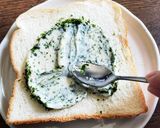 塗って焼くだけ☆青のりマヨトースト作り方3写真