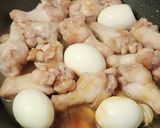 お酢de翌日柔らか手羽元煮☆夕食☆お弁当作り方3写真