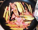 簡単☆なすとベーコンのトマトソースパスタ作り方3写真