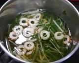 簡単！だしでいただく水菜そば作り方4写真