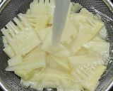 たらこ入り・タケノコのキムチ風和え物作り方4写真