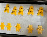 卒業おめでとう　卒業証書抱っこクッキー作り方4写真