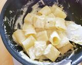そら豆とリコッタのリガトーニ作り方8写真