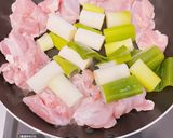 鶏肉と長ネギの柚子胡椒炒め　#長ネギ作り方2写真
