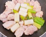 鶏肉と長ネギの柚子胡椒炒め　#長ネギ作り方3写真