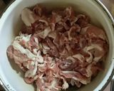 たけのこ 豚コマ しょうが 煮物 筍作り方4写真