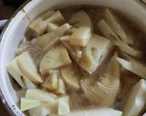 たけのこ 豚コマ しょうが 煮物 筍作り方6写真