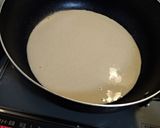 お粥がわりのモッチリそばがき作り方2写真