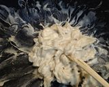 お粥がわりのモッチリそばがき作り方4写真