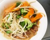 お一人様野菜たっぷりフルーツキムチ味炒飯作り方11写真