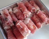 卵・小麦粉なし！サクサク・巻き巻き豚カツ作り方2写真