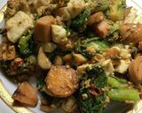 中華風エリンギとソーセージの豆腐炒め作り方19写真