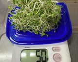 浅漬白菜とブロッコリースプラウトのサラダ作り方5写真