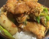 豚バラ大根かつ丼作り方9写真