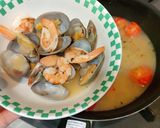 10分でお店の味⭐︎白いペスカトーレ作り方9写真